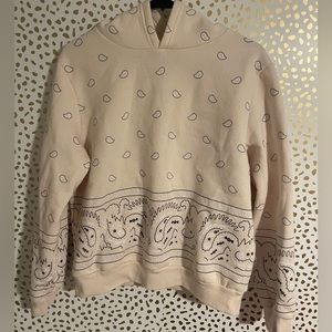 adika bandana print hoodie